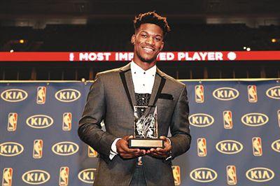 nba最快进步奖奖杯 历届获得NBA进步最快奖球员一览(1)