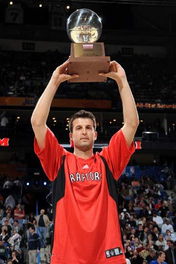 2009年nba三分球大赛 细数近十年NBA全明星三分大赛的冠军得主(9)