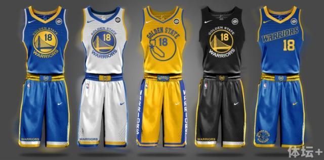 美码nba球衣 美球迷设计NBA新赛季球衣(1)