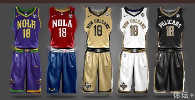 美码nba球衣 美球迷设计NBA新赛季球衣(25)