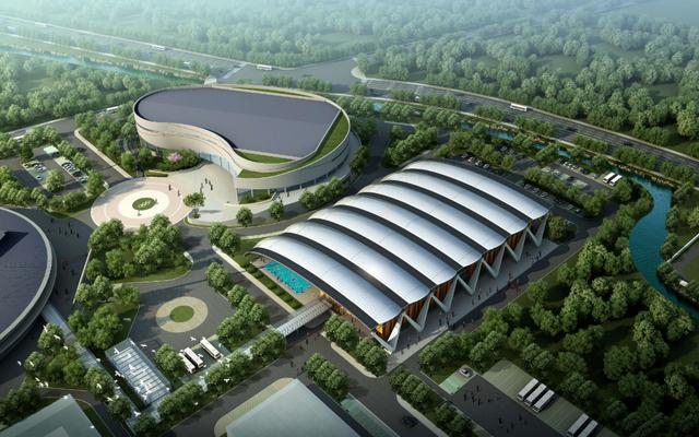 杭州新建nba篮球馆 杭州亚运会篮球比赛热身馆正式开工(1)