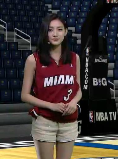nba中国女主播 盘点中国五大NBA女主播(8)