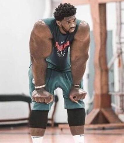 nba众球星肌肉照 最近NBA球星的肌肉P图火了(1)