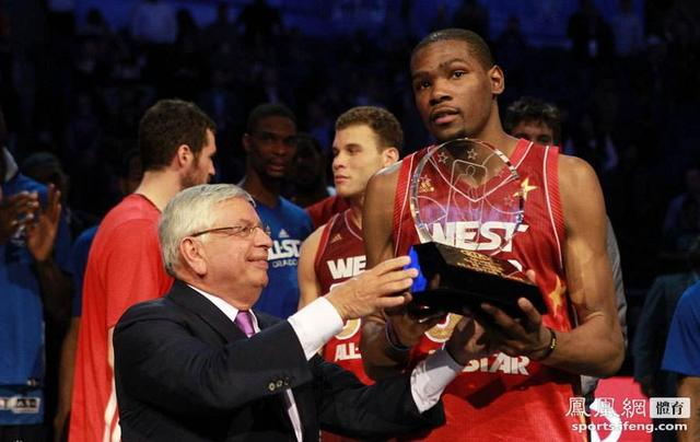 2012年nba全明星赛mvp 十年来NBA全明星正赛MVP获得者(7)