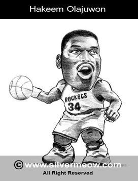 铅笔手绘nba球星 NBA球星的素描画(4)