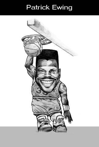 铅笔手绘nba球星 NBA球星的素描画(12)