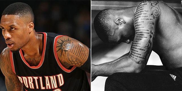 nba谁的纹身有个星星 你应该知道的NBA六大球星的经典纹身故事(8)