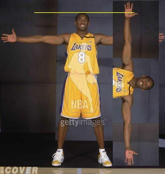 nba科比的臂展多少钱 NBA“野兽”们的臂展(13)