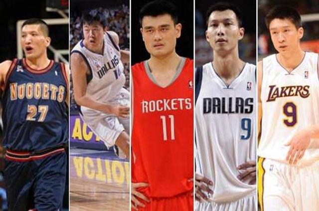 中国几个人打过nba 中国男篮6人正式打过NBA(1)