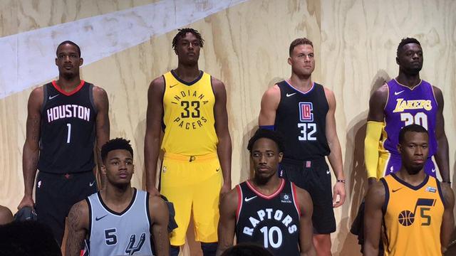 2017年nba新球衣 18赛季全新NBA球衣正式发布(5)