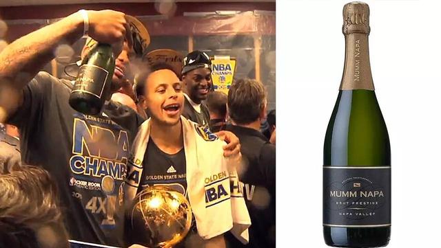 nba总决赛香槟多少钱 勇士队喷了18万美刀的香槟庆祝斩获NBA总冠军(5)