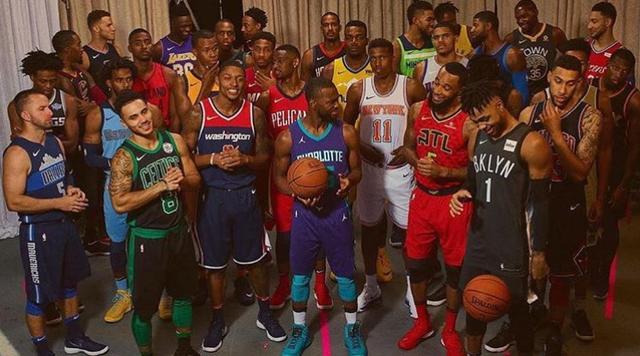 nba1718赛季球衣广告 18赛季全新NBA球衣正式发布(2)