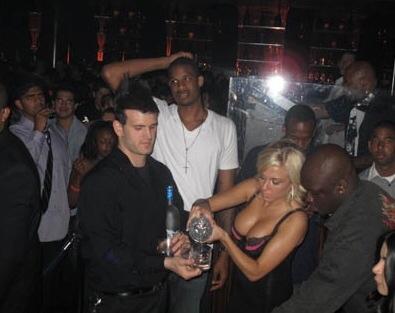 喝醉的nba球员 NBA球员喝酒后的众生相(12)