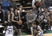 王治郅的nba生涯 王治郅在NBA的7大高光时刻(11)