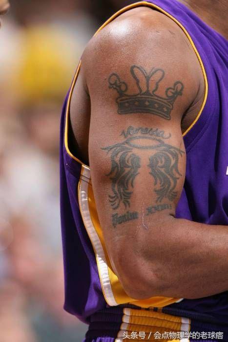 nba白人球员纹身 经典的NBA球星纹身(8)