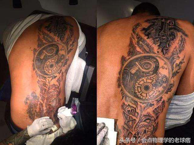 nba白人球员纹身 经典的NBA球星纹身(18)