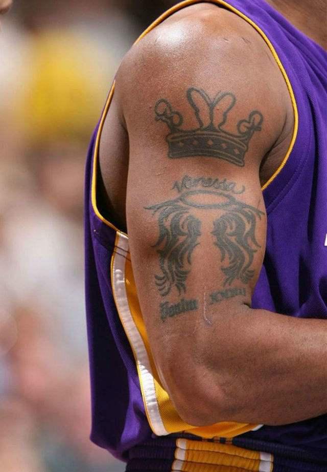 美国队长纹身图案nba NBA球星纹身的含义(4)