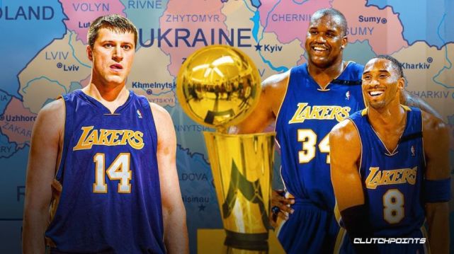 前湖人球员，为祖国乌克兰建设出售，总冠军戒指，曾跟随OK组合，获得两连冠(3)