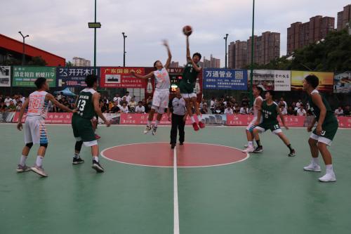 淮安市涟水县第四届U16青少年篮球联赛开赛(2)