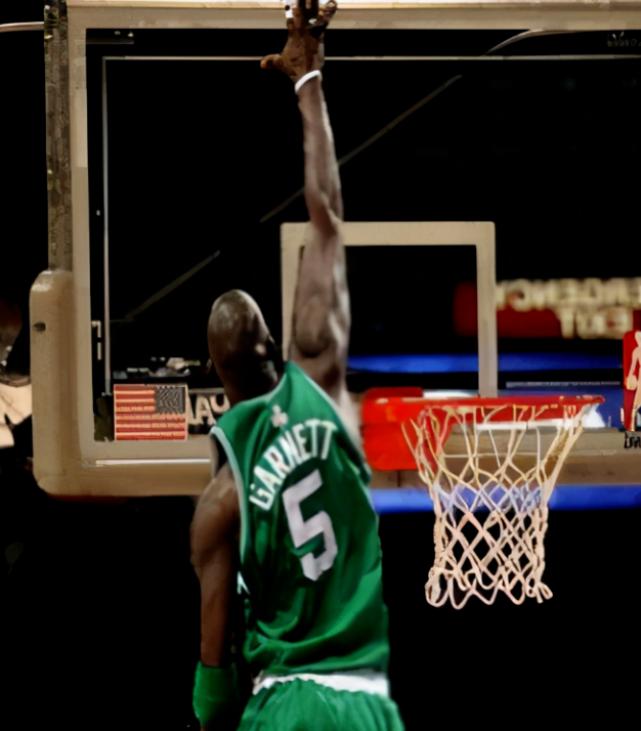 NBA最以假乱真的P图，杜兰特小臂肌肉似灭霸 狼王摸篮板上沿(6)