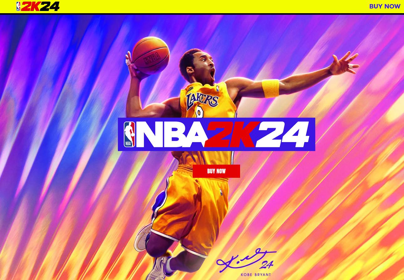 《NBA 2K24》游戏现已上线全平台，科比成为封面人物(1)
