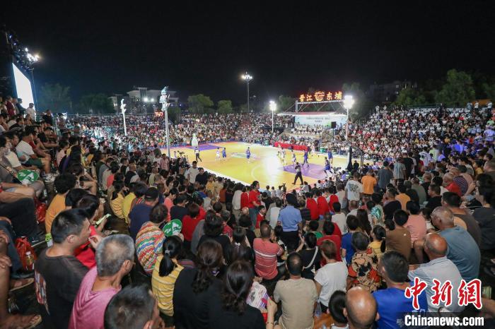 全国和美乡村篮球大赛（村BA）东南赛区在晋江开打(3)