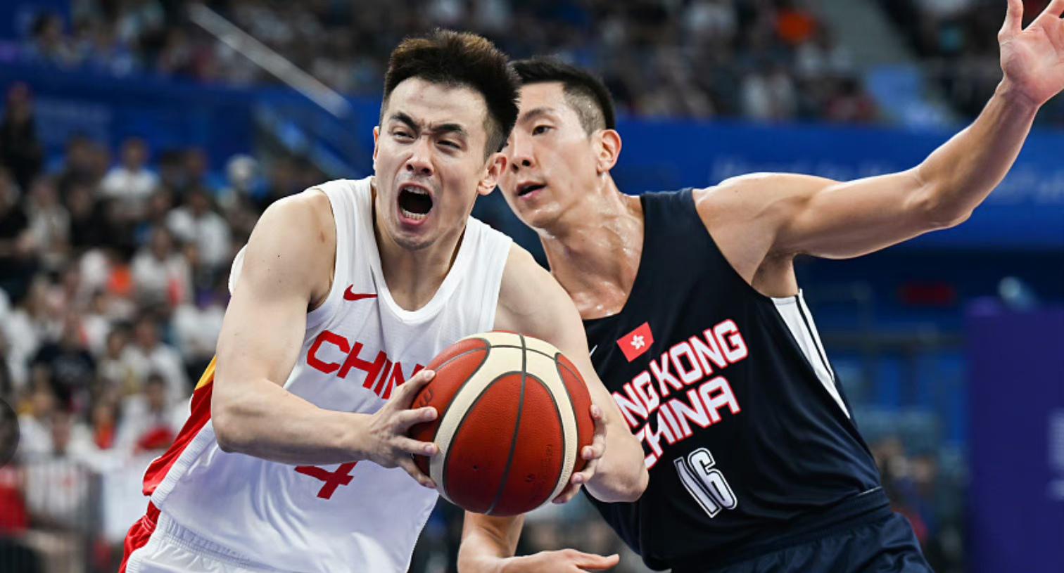 中国男篮95-50中国香港，球员点评：3人优异，3人良好，2人不及格！(1)