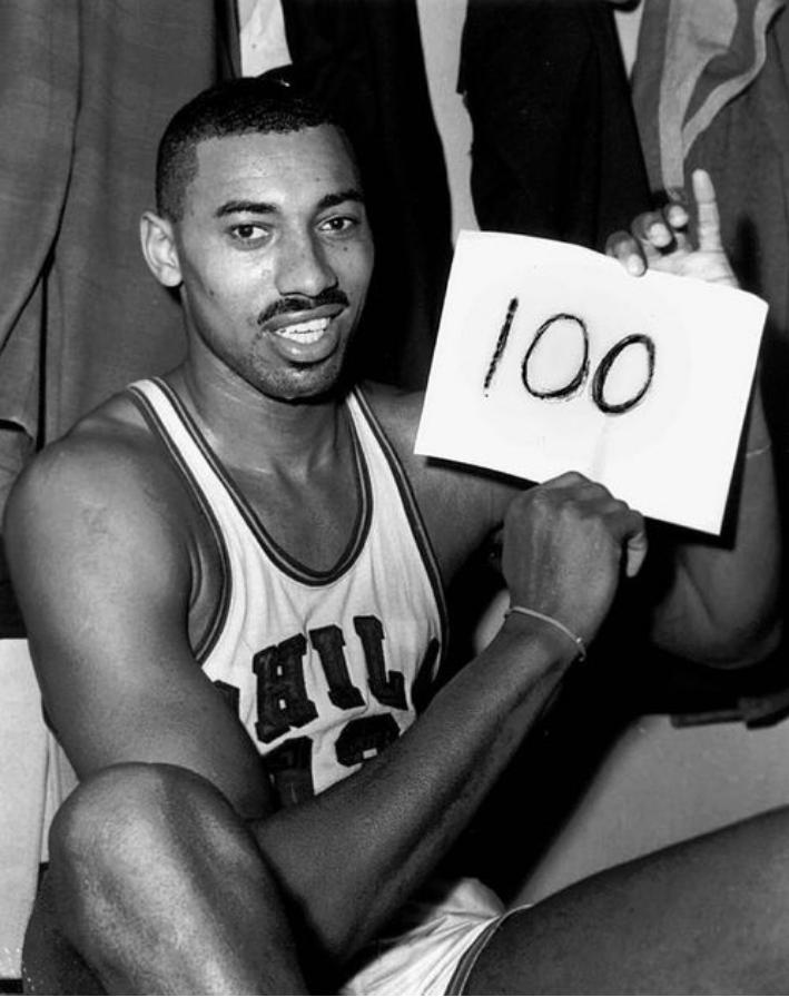 NBA无法打破的5大纪录：张伯伦100分垫底，第1已经无法被打破了(2)