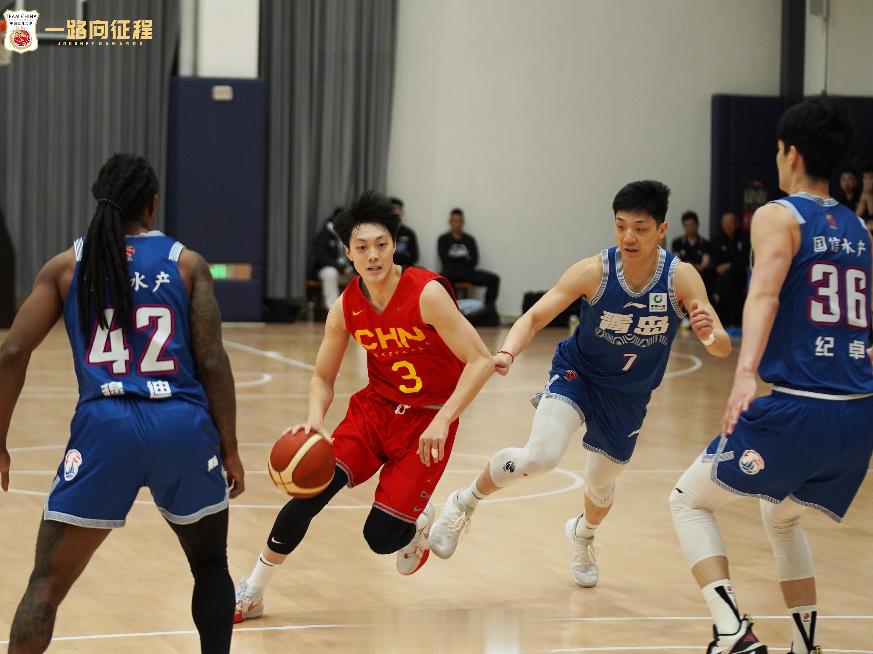 中国男篮78-59青岛 程帅澎百分百命中率砍22分 全队仅抢32个篮板(7)