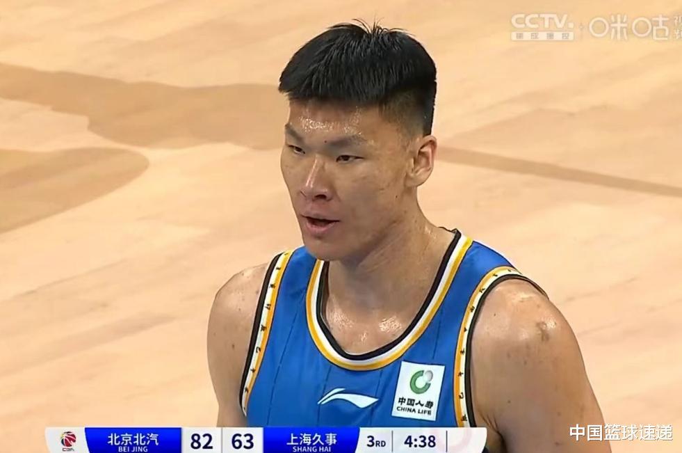 北京男篮16分大胜上海，一度领先30分，翟晓川13+10王哲林20+14(3)