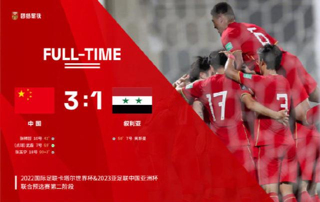 恭喜！中国队3-1击败叙利亚，武磊1球＋1传，强势晋级12强(3)