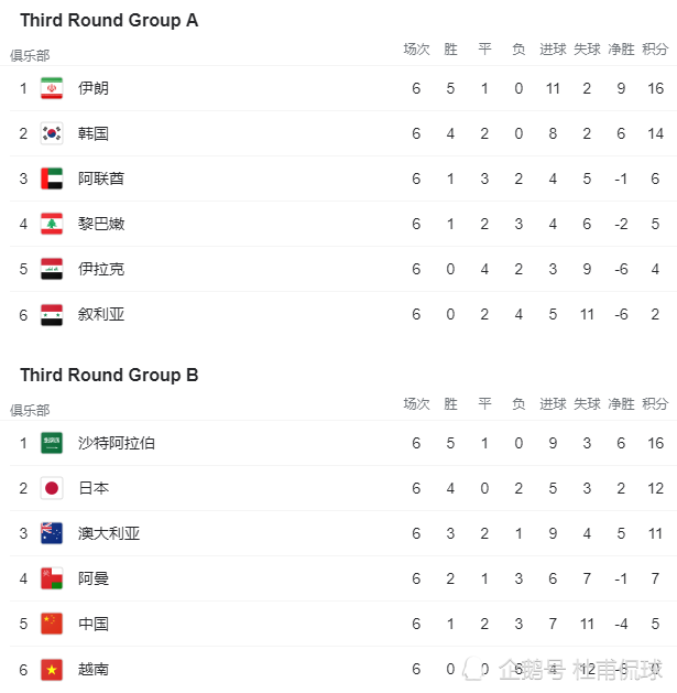 12强赛形势：亚洲4队逼近世界杯，中国队难拿17分，心疼武磊(4)