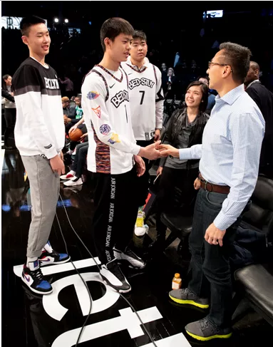 蔡崇信在接受采访时被问到：为什么没有招募中国球员来NBA篮网打球？(3)