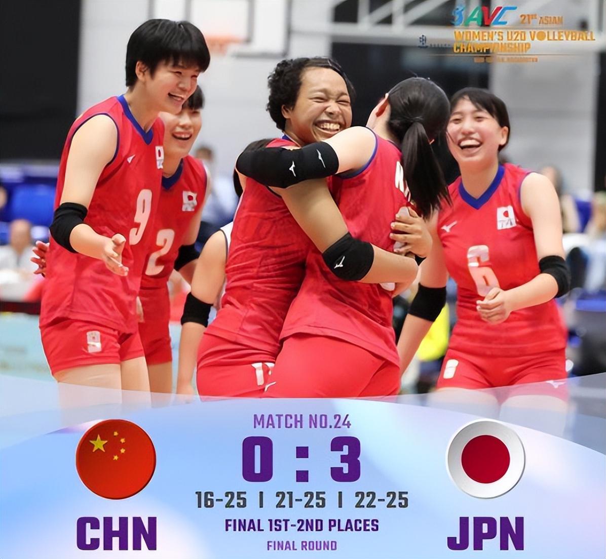 爆冷！中国队0-3不敌日本，无缘第14冠，日本首次实现3连冠创历史(1)