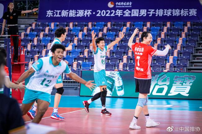 男排全锦赛北京3-1挫山东晋级决赛 将与上海争冠(1)