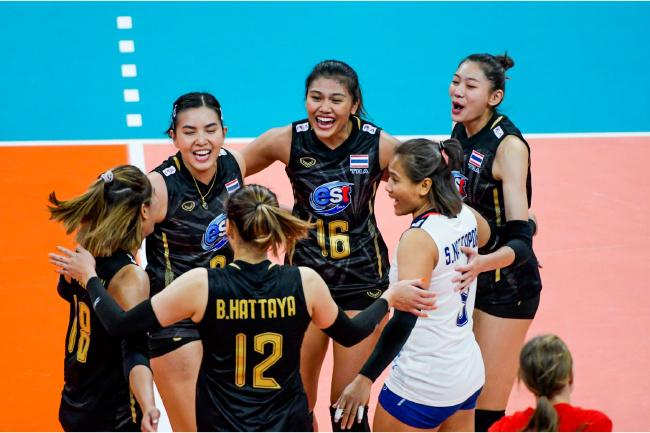 女排世锦赛泰国3-2多米尼加 夺第4胜将落位B组第2(1)