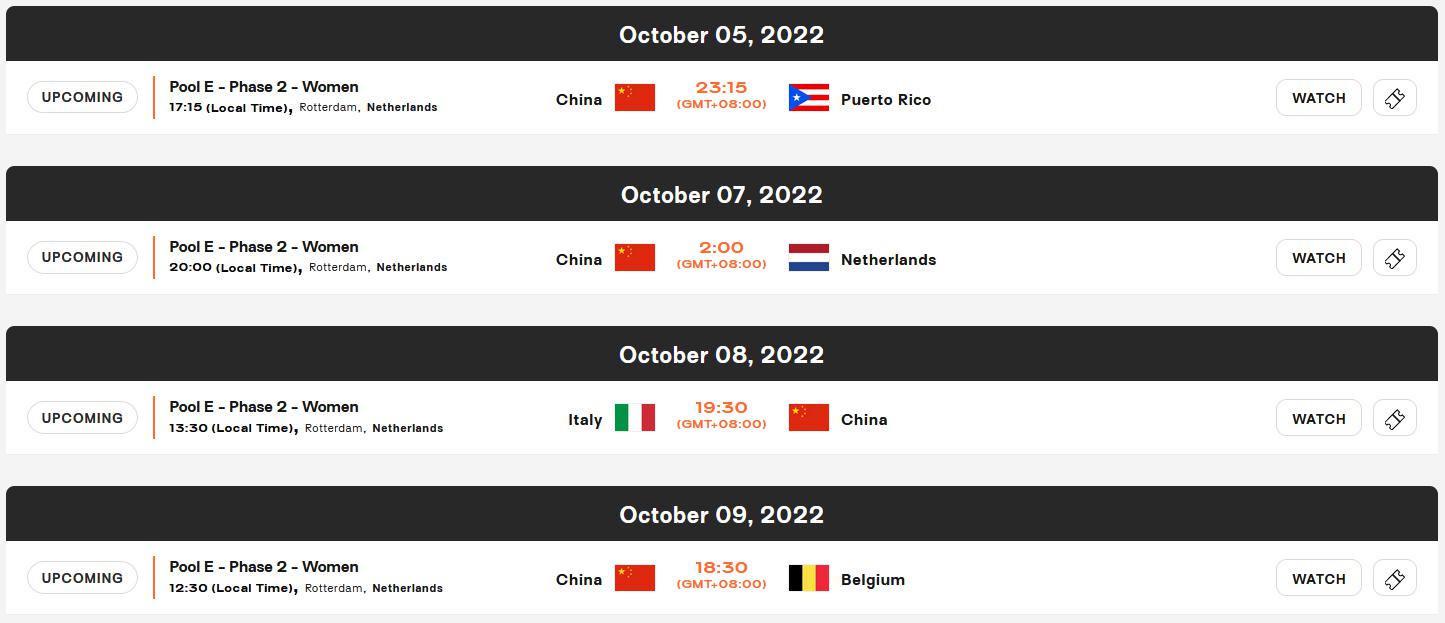 中国女排暂列第二，复赛4个对手由弱到强，至少拿2胜或可锁定8强(3)