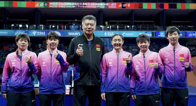 这张合照，可以说是国乒女队现役最强战力！巴黎奥运阵容从中选(3)