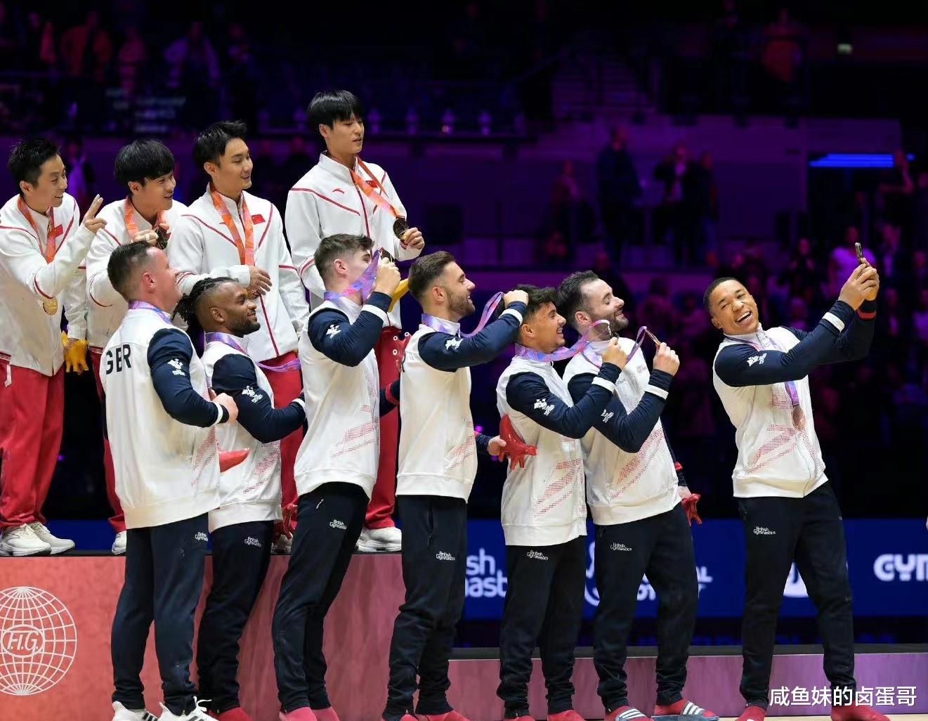 中国男团强势夺冠，颁奖与东道主其乐融融，日本奥运冠军重大失误(1)