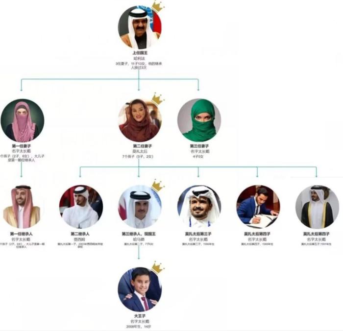 回顾卡塔尔王子被扒身份造假，并不是王室成员，疑似公司包装的网红(13)
