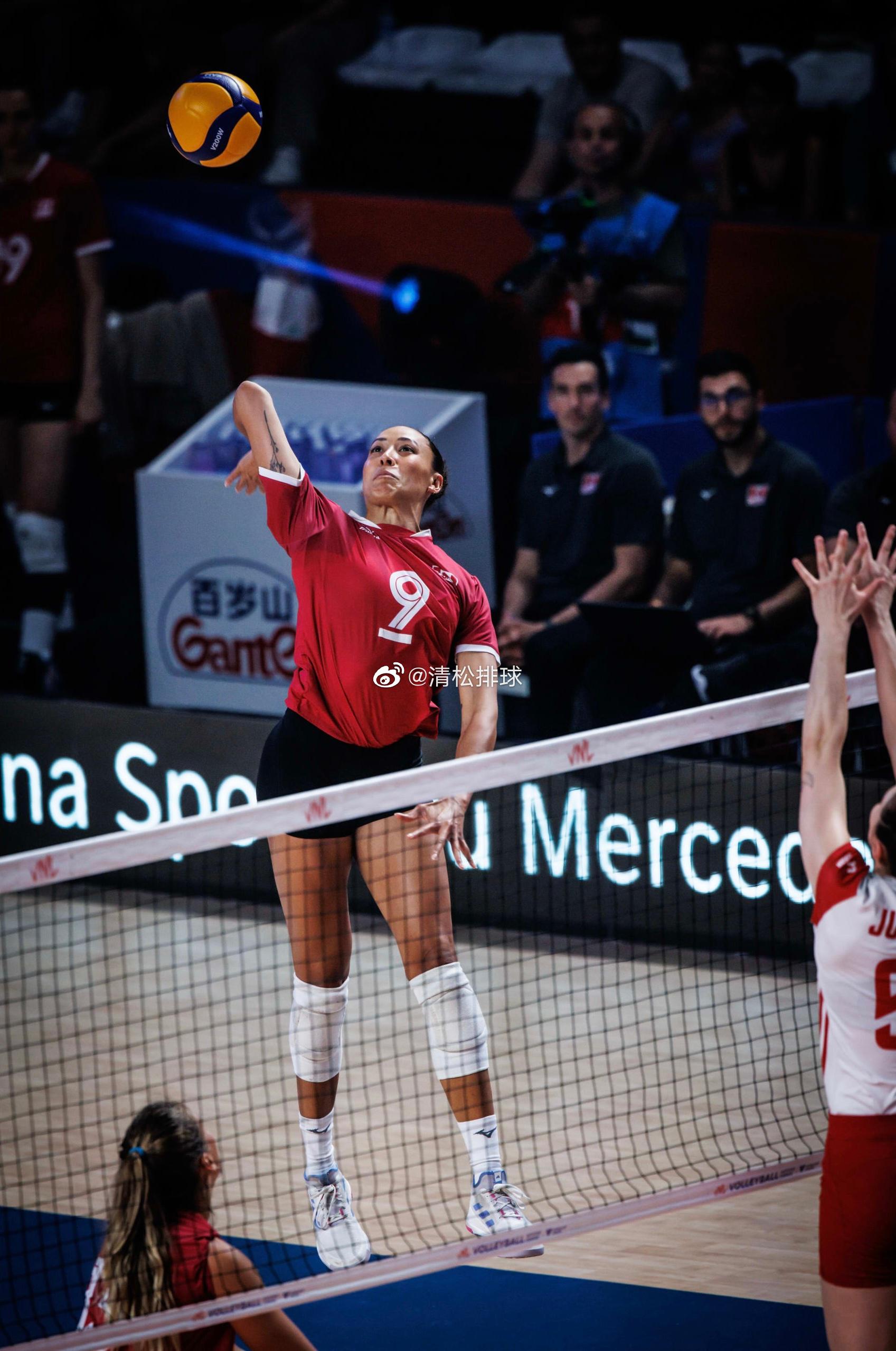【技术统计】2023年世界女排联赛土耳其安塔利亚站V1波兰3-2加拿大（20-2(4)