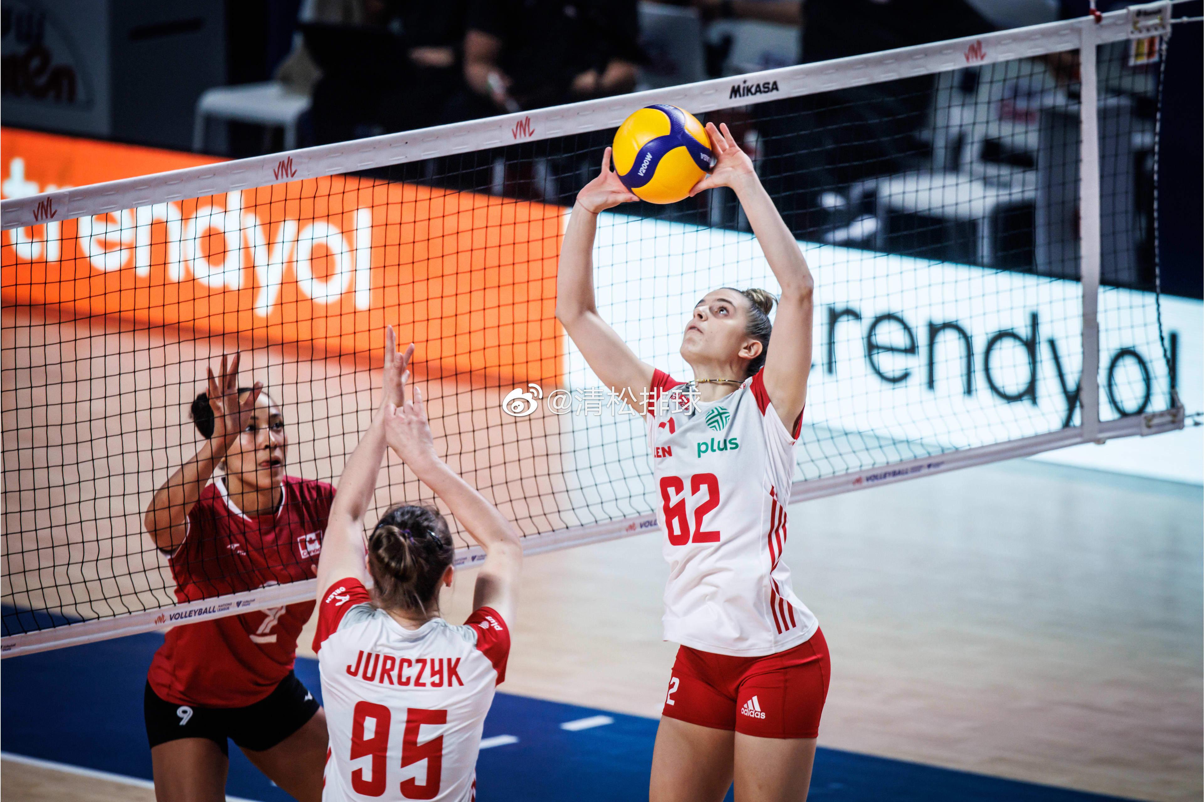 【技术统计】2023年世界女排联赛土耳其安塔利亚站V1波兰3-2加拿大（20-2(7)