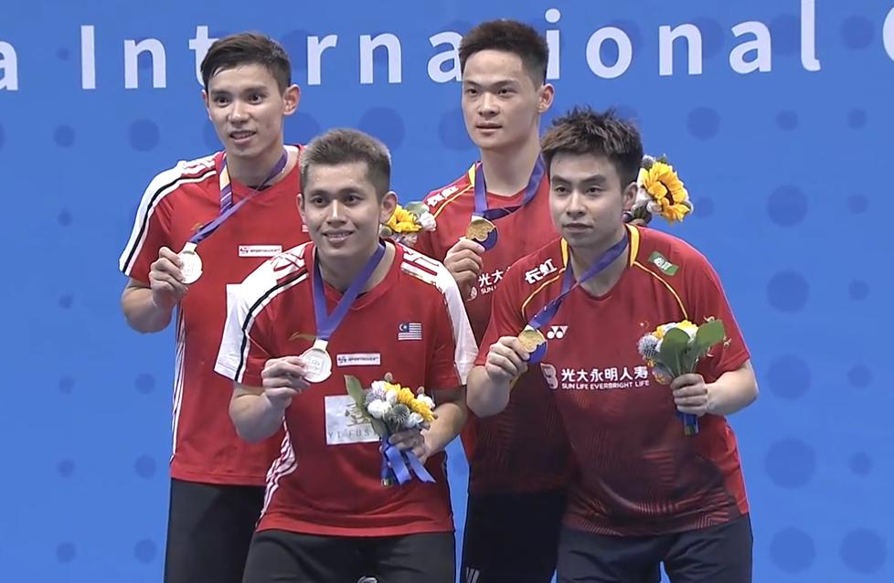 #2023年杭州国际挑战赛# 最终赛果：中国队5冠4亚，马来西亚队1亚男单 | (3)