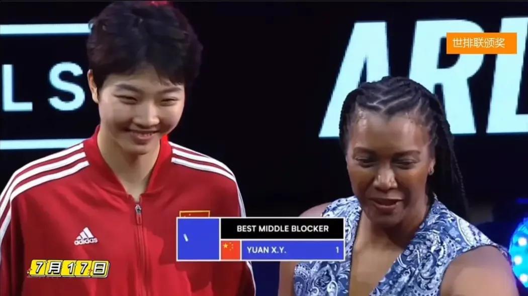 中国女排世联赛夺得亚军，每个球员都功不可没，都值得点赞！

1、得分最佳球员：李(5)