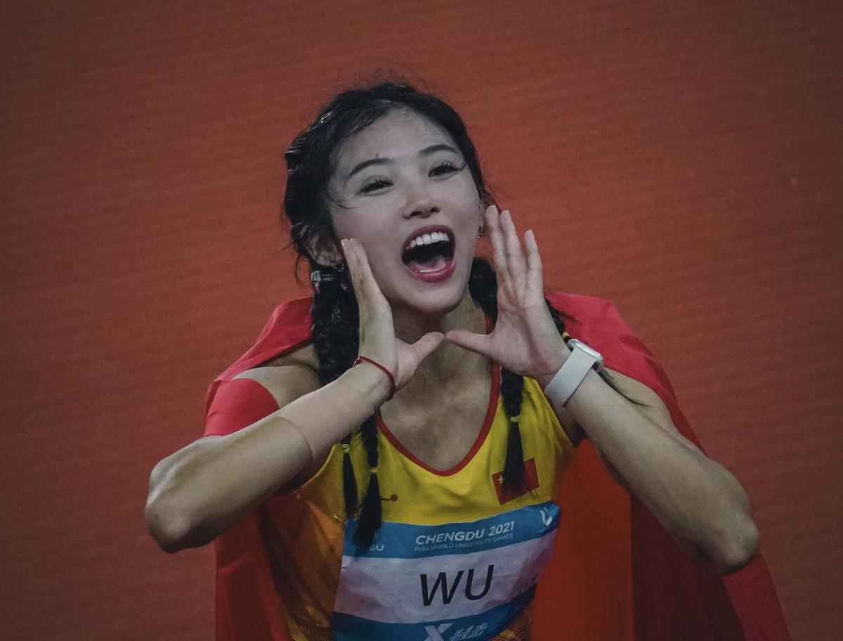 自信！四川美女吴艳妮：下届全运会冠军必须是我，上次输了0.03秒(3)