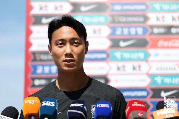 韩国亚运队长白昇浩：目标亚运夺金，希望李刚仁回来后能尽快融入(1)