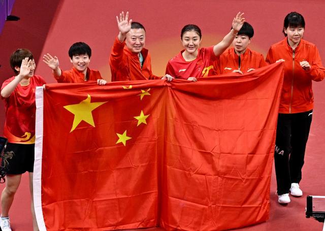 国乒力克日本蝉联亚运会女团冠军 中日PK仍将继续(1)