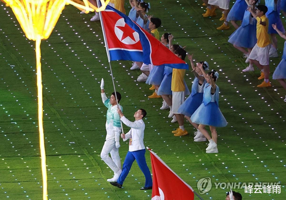 精准选人：杭州亚运会闭幕式朝鲜旗手是唯一的男子金牌得主李青松(1)