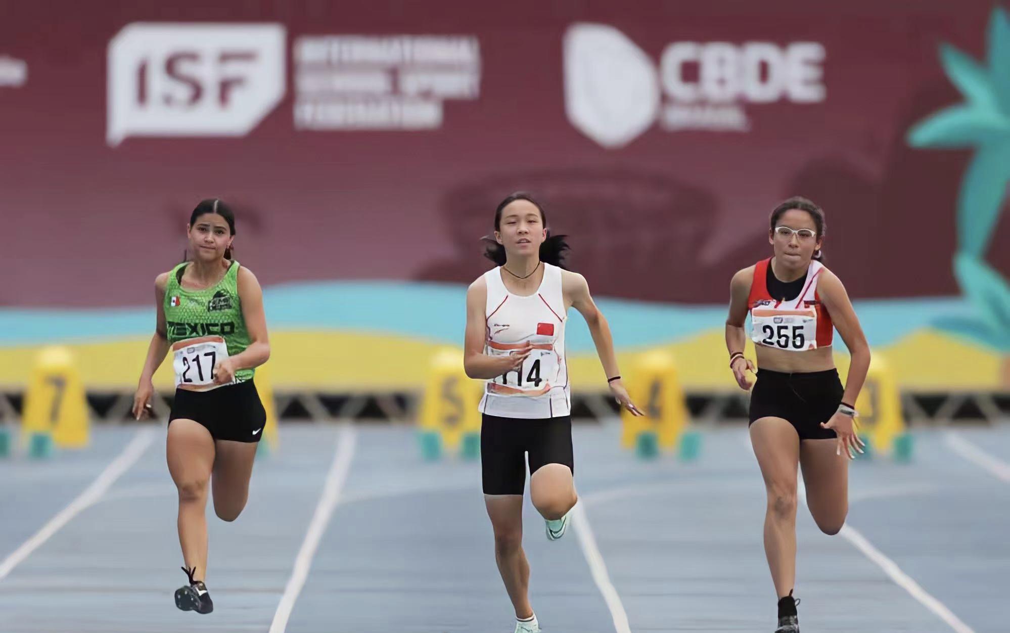 英雄出少年！14岁女学生跑出11秒43 快过亚洲女飞人 曾拿世界冠军(5)