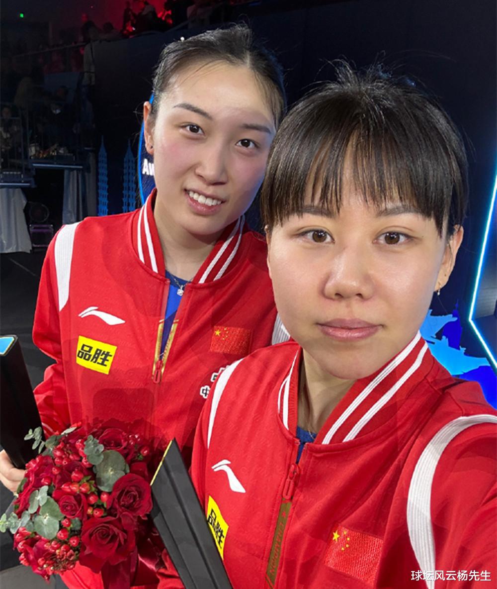 中国乒乓球队包揽太原站五金，展现强大实力！(3)
